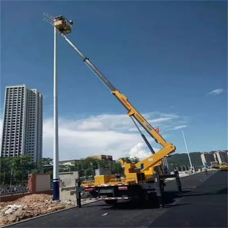 遂宁维修路灯的曲臂升降车出租